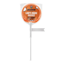 Lion's Mane Mushroom Lollipop - Orange