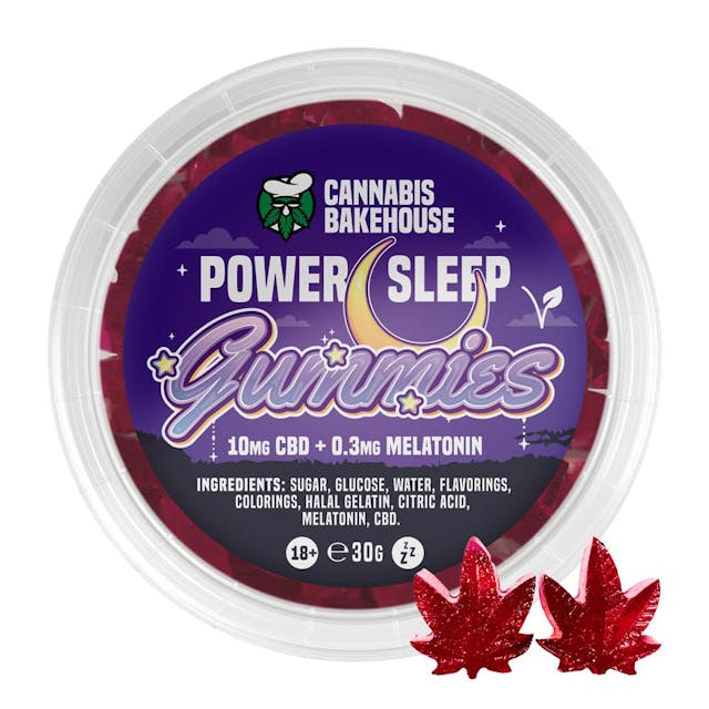 CBD Sleep Gummies Leaves - Blackcurrant (30g)