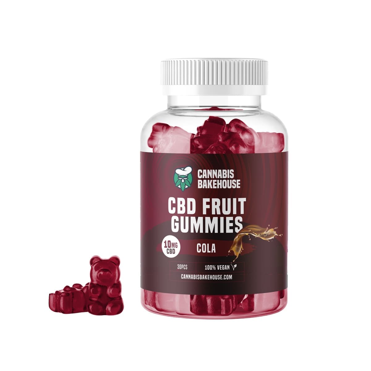 CBD Gummies Bears - Cola (30 pcs)