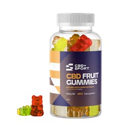 CBD+Sport Fruit Gummies (60 pcs)