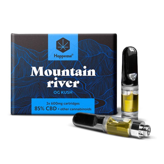 Mountain River 85% CBD Cartridges (2 pcs)