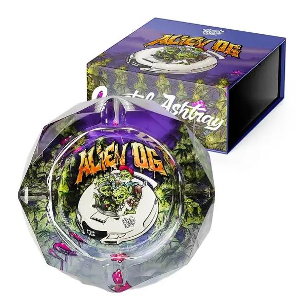 Crystal Ashtray with Giftbox - Alien OG