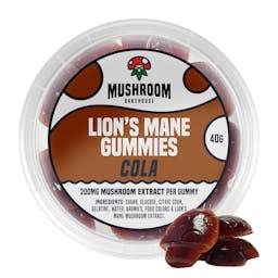 Lion's Mane Mushroom Gummies - Cola