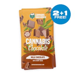 Cannabis Milk Chocolate (Dislplay 15x) - 2+1 free!
