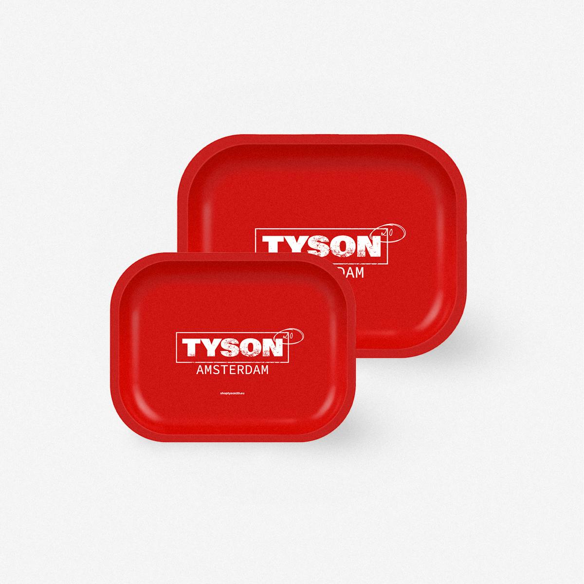 Rolling Tray - Red - TYSON AMSTERDAM