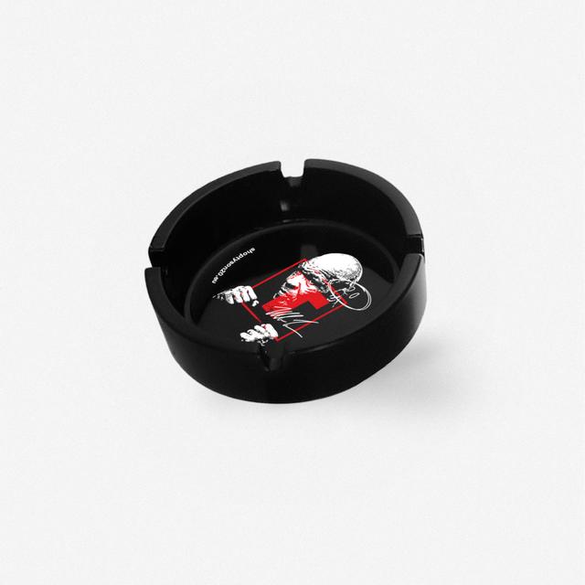 Ashtray - Black - Boxing Mike – (Display 20x)