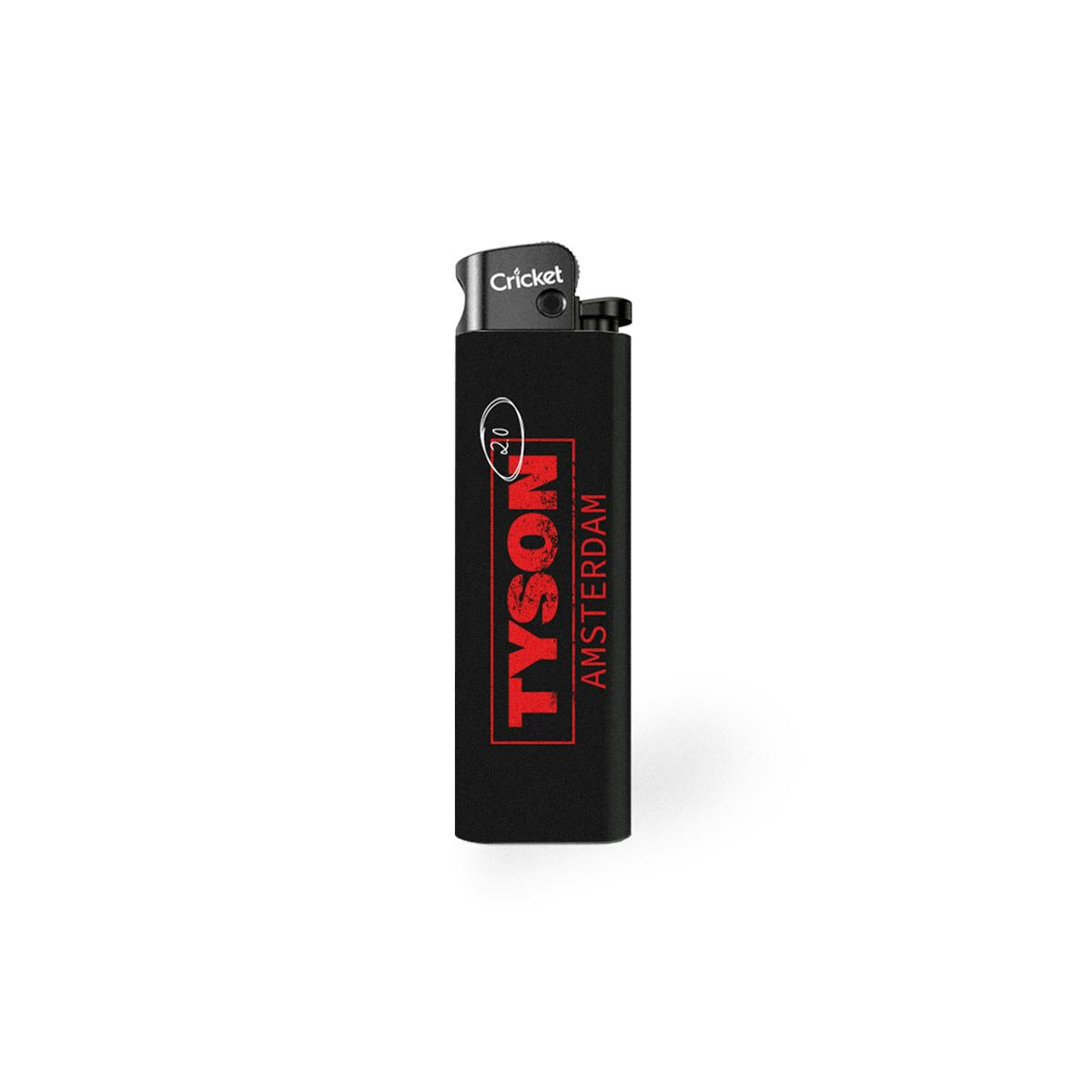 Cricket Lighter - Black – (Display 50x)