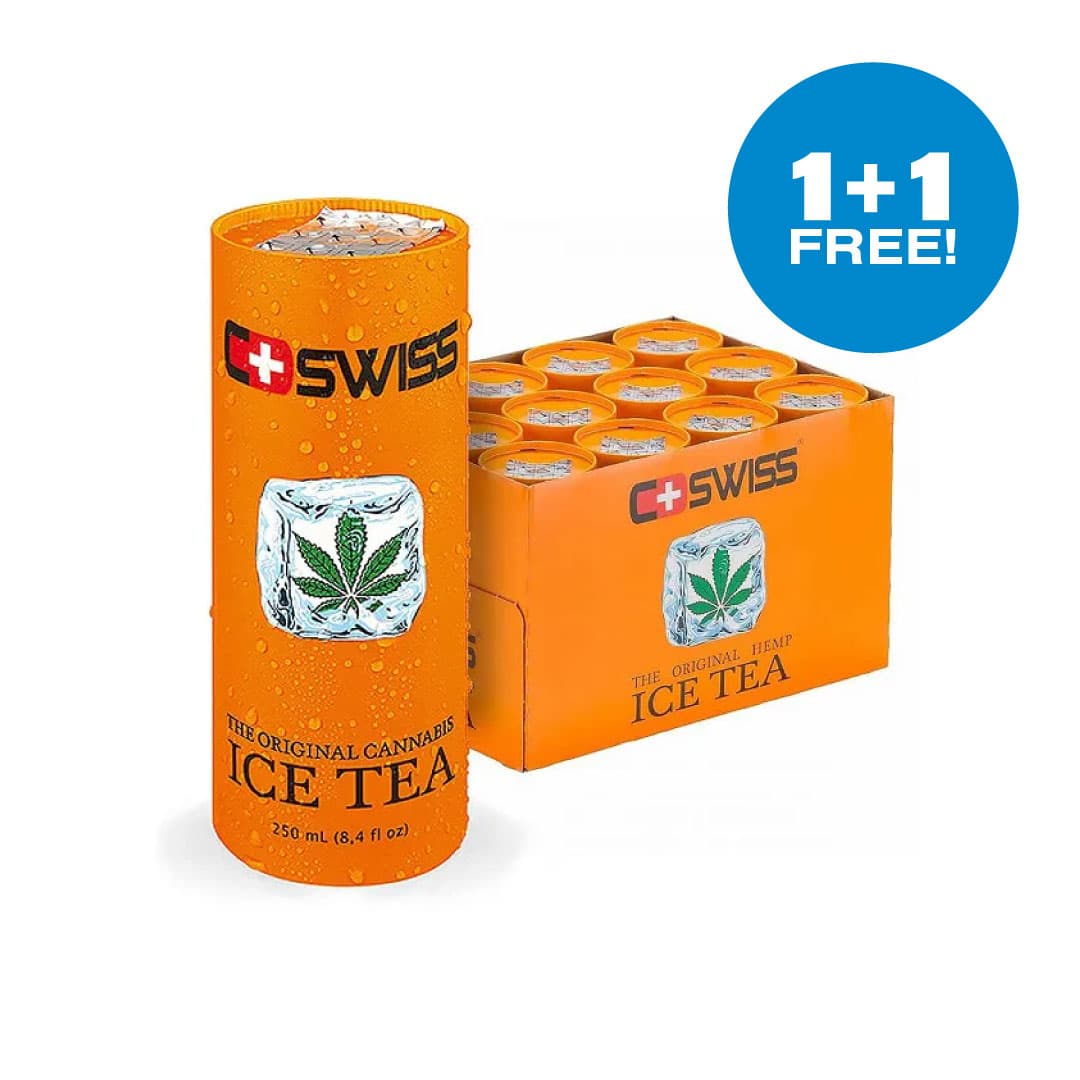 CSwiss Cannabis Ice Tea (12 tray) 1+1 Free