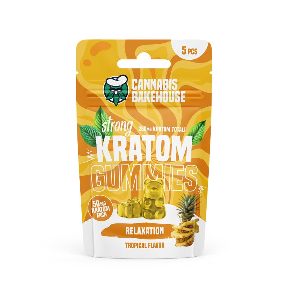 Kratom Gummies | Tropical Bears (5 pcs)