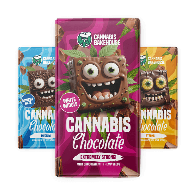 Cannabis Chocolate Bars (Display 15x)