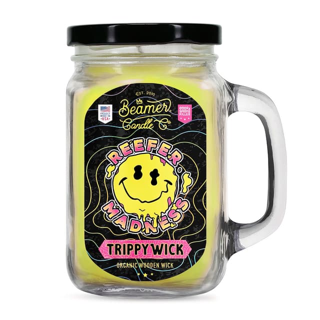 Large Scented Candle – Trippy Wick