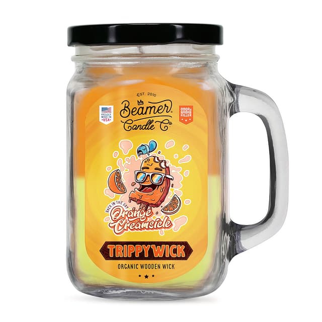 Large Scented Candle – Trippy Wick