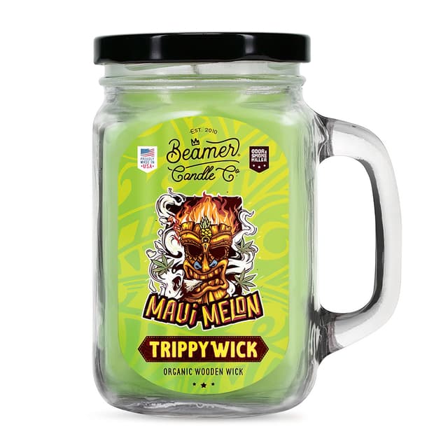 Large Scented Candle – Trippy Wick