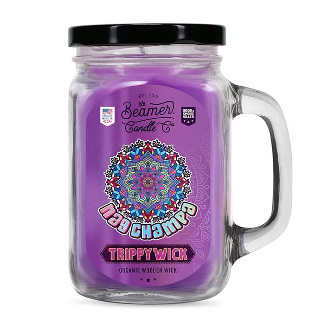 Large Scented Candle – Trippy Wick