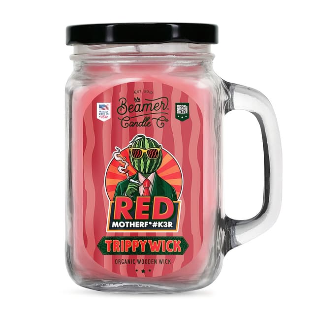 Large Scented Candle – Trippy Wick