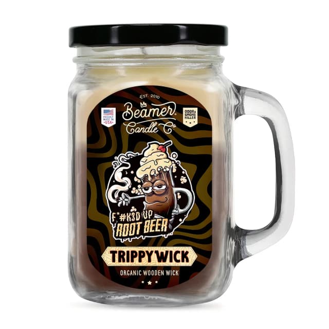 Large Scented Candle – Trippy Wick