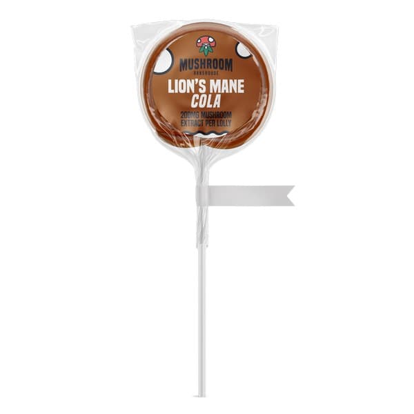 Lion's Mane Mushroom Lollipop - Cola