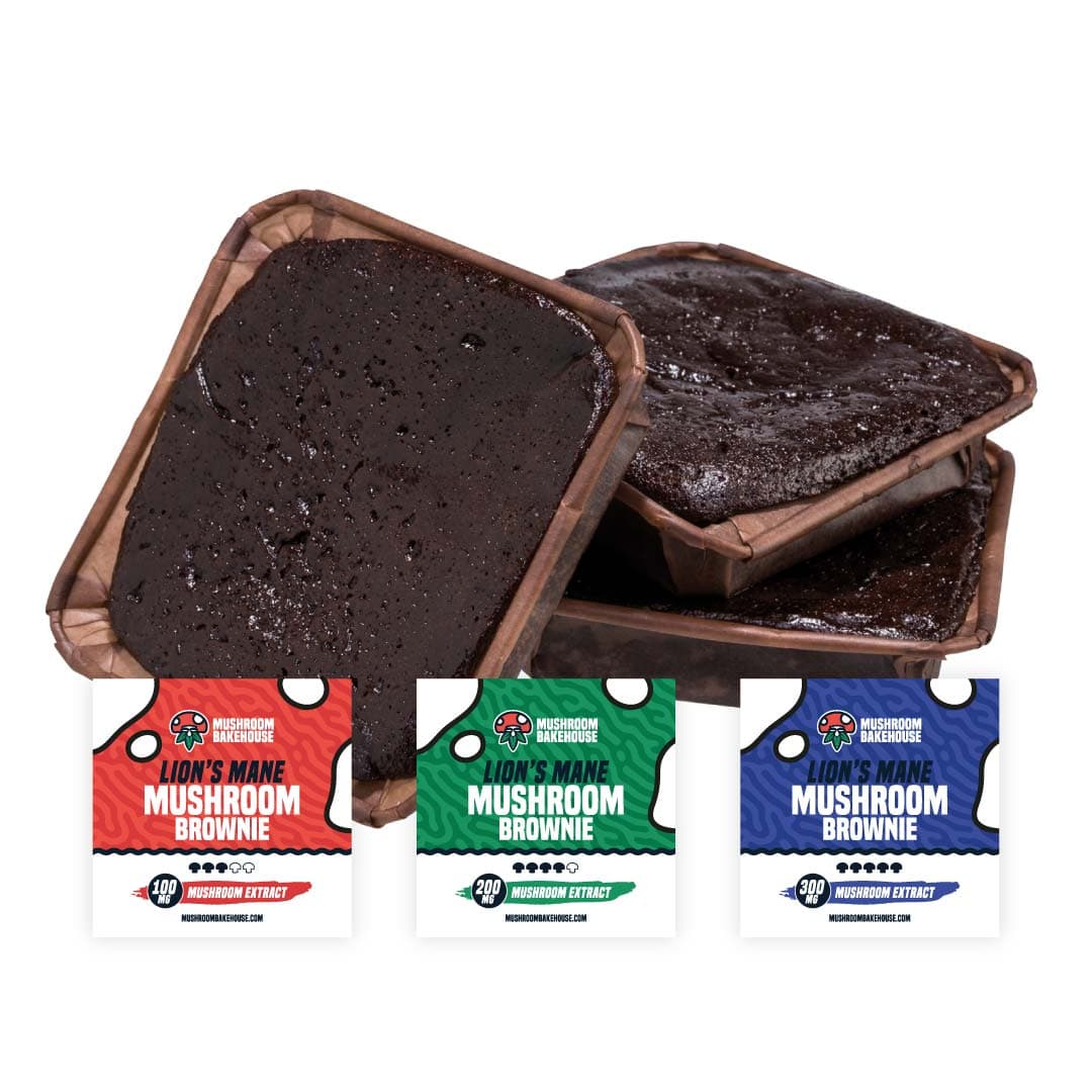 Lion’s Mane Mushroom Brownies