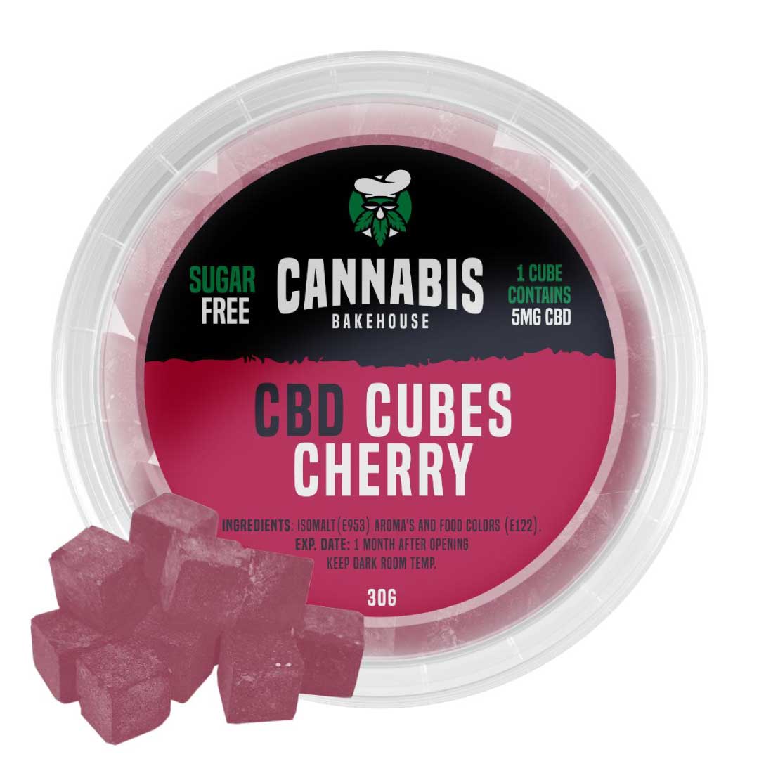 CBD Cubes - Cherry