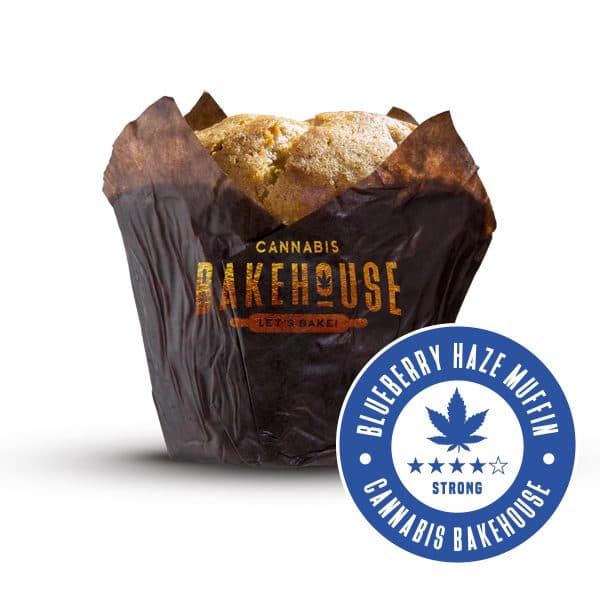Cannabis Blueberry Haze Muffin