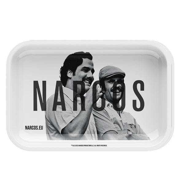 Rolling Tray White Medium