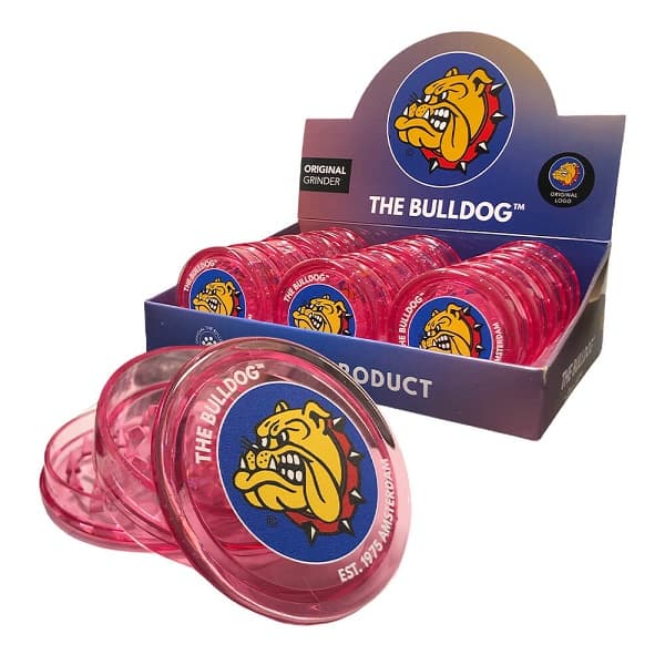 3 Part Acrylic Grinder - Pink (Display 12x)