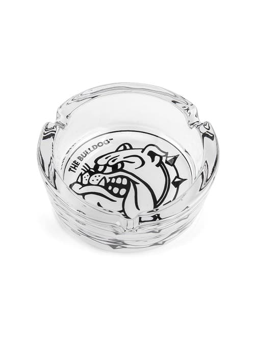 Ashtray Glass - Black & White
