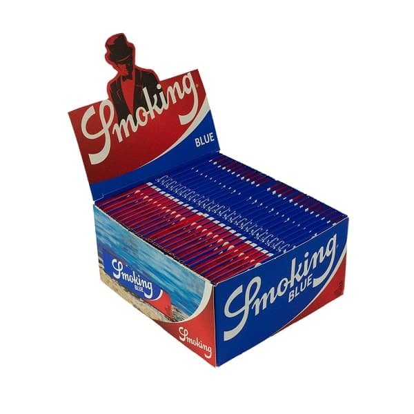 Smoking Blue Kingsize Rolling Papers (Display 50x)