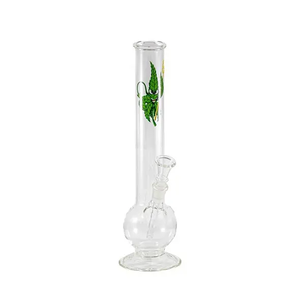 Glass Bong - Leaves (30 cm)