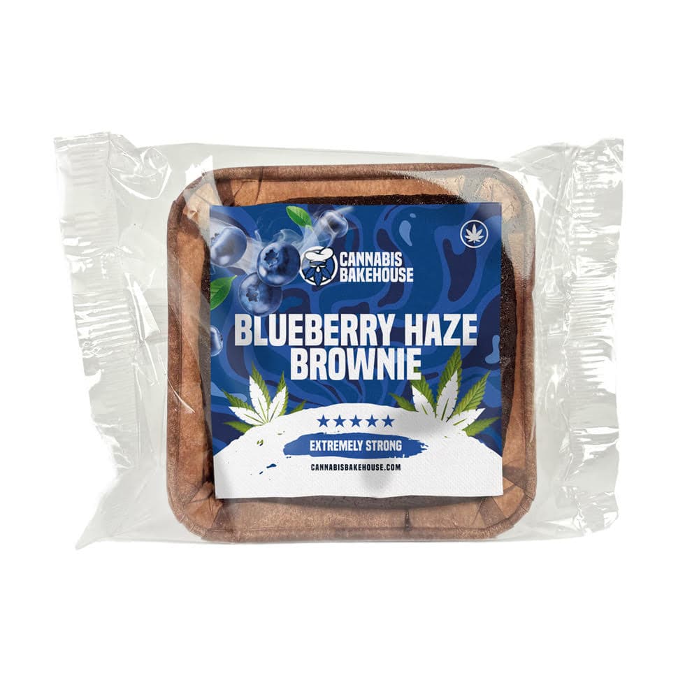 Blueberry Haze Cannabis Brownie