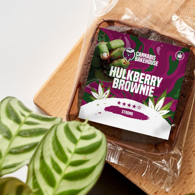 Hulkberry Cannabis Brownie