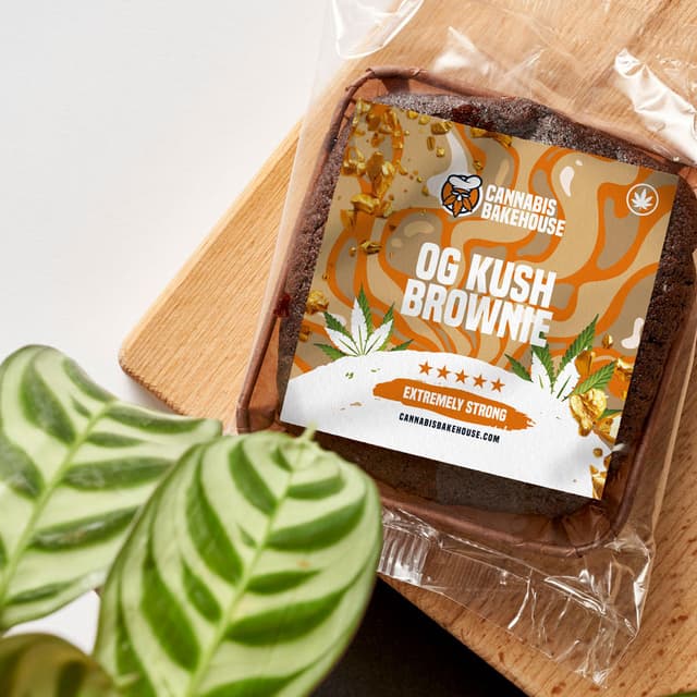 O.G. Kush Cannabis Brownie
