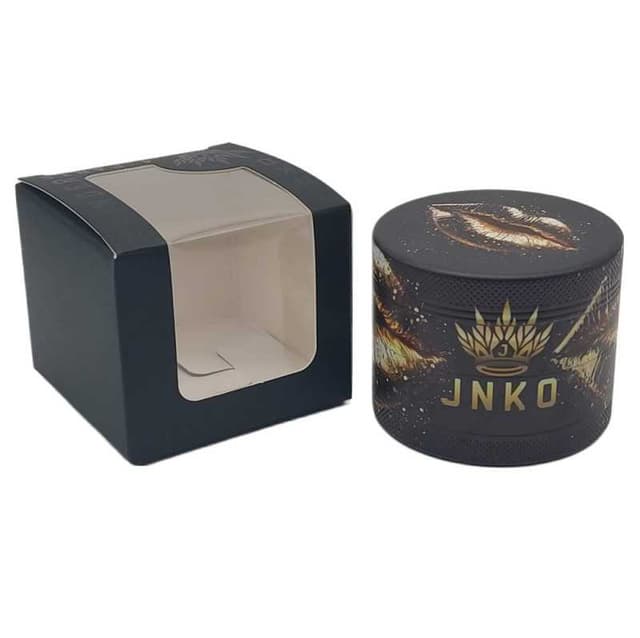 Aluminum Grinder Golden Lip 4-Piece - 55mm | Luxury Art