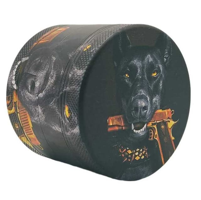 Aluminium grinder Mafia Dog 4-Piece 55MM | Luxury Art