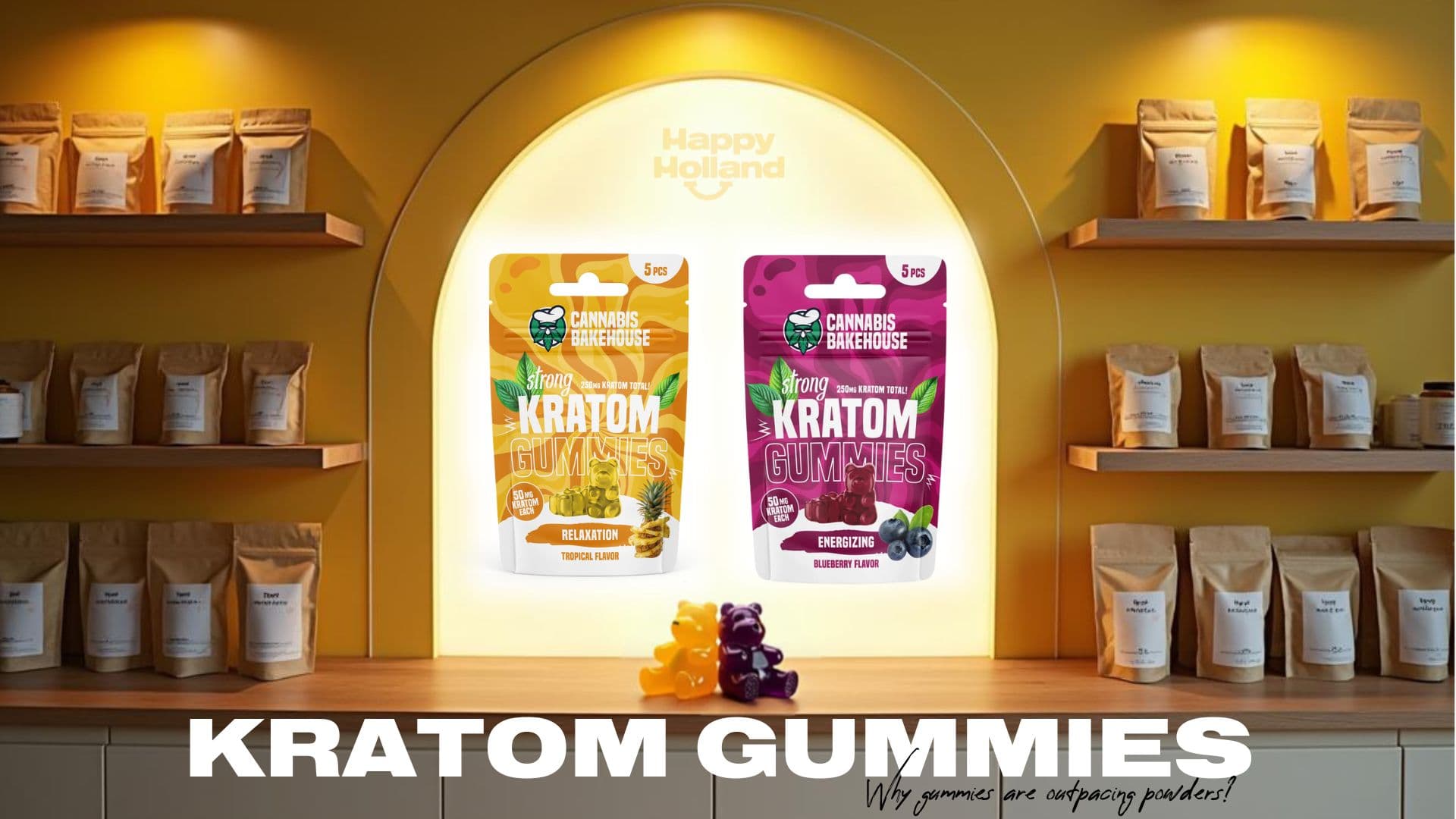 Why Kratom Gummies Are Outpacing Powders in 2025