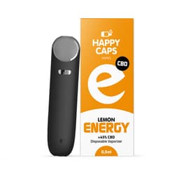 CBD Energy Vaporizer – Lemon Flavor – 0.5ml (Display 5x)