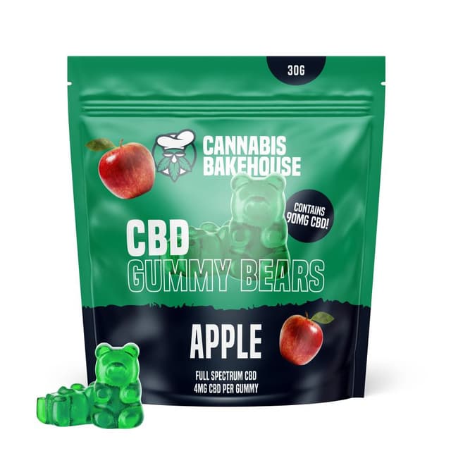 CBD Gummies | Bears - Apple (Display 10x)