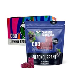 CBD Gummies | Bears - Blackcurrant (Display 10x)