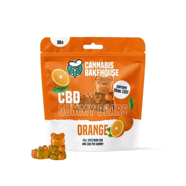CBD Gummies | Bears - Orange 30g (Display 10x)