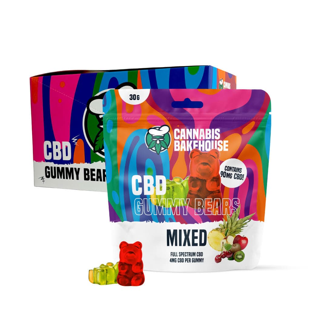 CBD Gummies | Bears - Mixed (30g) (Display 10x)