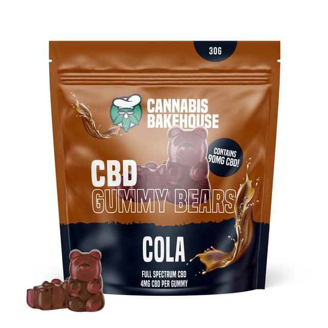 CBD Gummies | Bears - Cola (Display 10x)