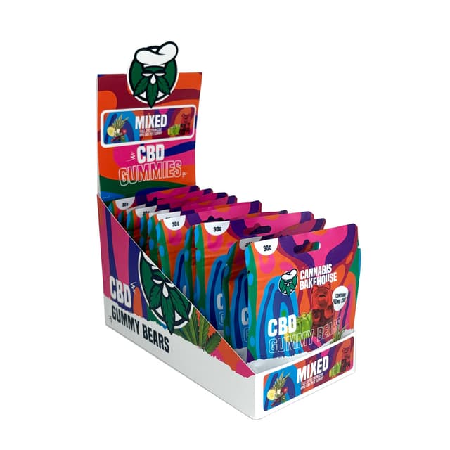 CBD Gummies | Bears - Mixed (30g) (Display 10x)