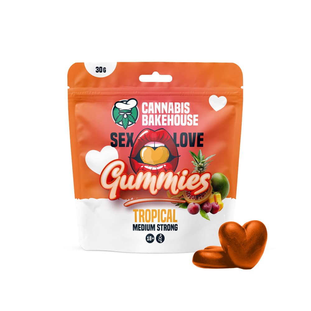 Ashwagandha Sex/Love Gummies - Tropical (30g)