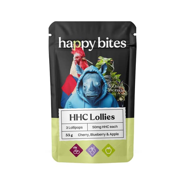 HHC Lollies - Cherry, Blueberry & Apple
