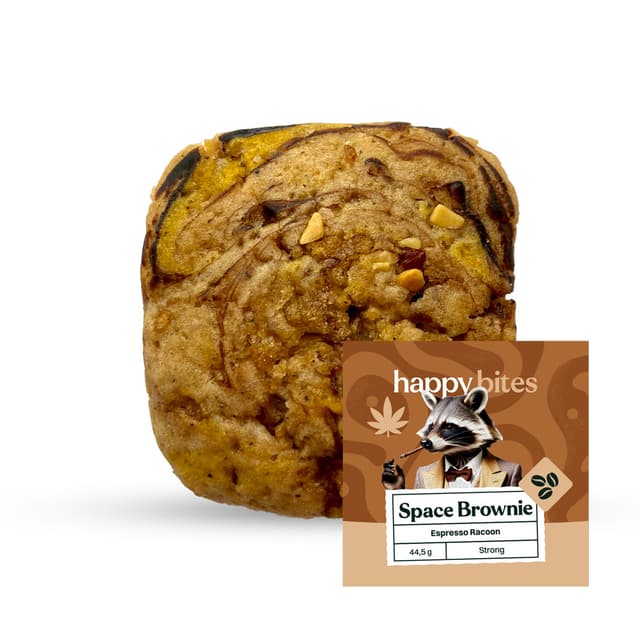 Space Brownie - Espresso Racoon (HHC)