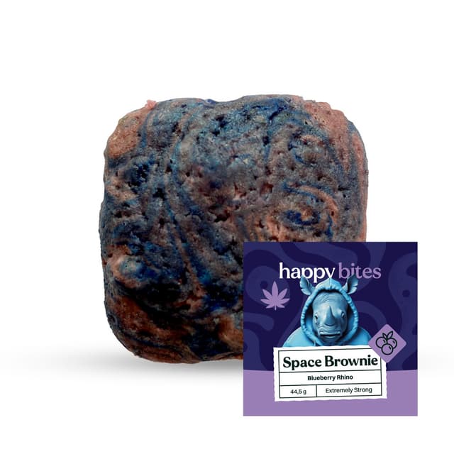 Space Brownie - Blueberry Rhino (HHC)