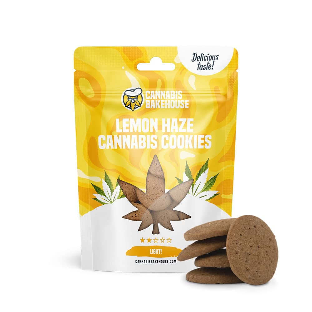 Lemon Haze Cannabis Cookies