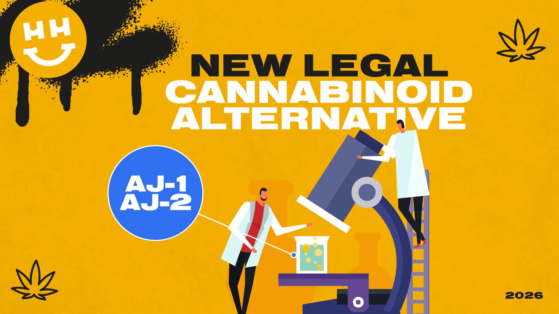 AJ-1 & AJ-2: Het nieuwe legale cannabinoïde-alternatief
