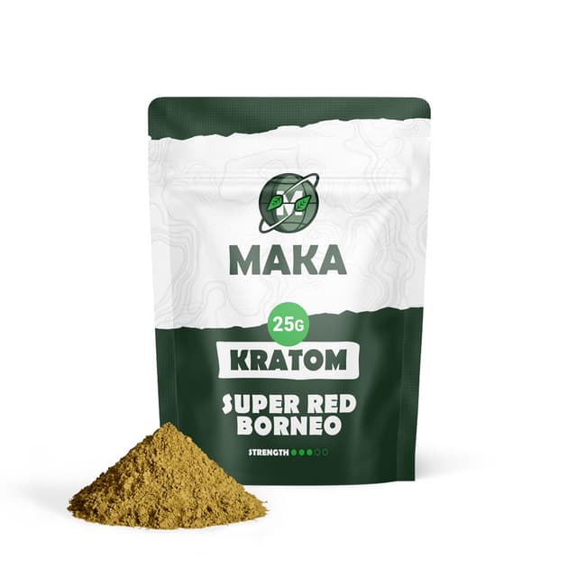 Super Red Borneo Kratom (25 g)