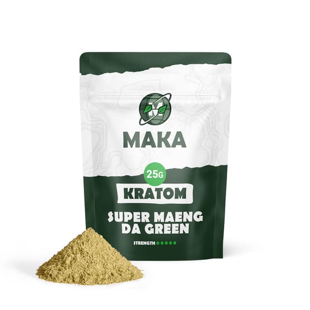 Super Maeng Da Green Kratom (25 g)